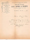 Facture.AM19570.La Roche Sur Foron.1916.Louis Laphin & Derippe.Cuirs Lissés.Tiges.Veaux Blancs Et Cirés - 1900 – 1949