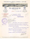 Facture.AM19522.Lyon Villeurbanne.1937.B Arnaud.Imprimerie.Impressions Pour Banque Commerce Industrie.Illustré - 1900 – 1949