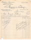 Facture.AM19524.Lyon.1907.Borgey & Leclercq.Imprimerie.Papeterie.Papier Pour Soieries.Registre.Etiquette - 1900 – 1949