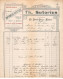 Facture.AM19508.Le Bois D'Oingt.1909.Th Sutorius.Souche.Imprimerie.papeterie.fournitures Bureaux.Timbre.Lettre.Imagerie - 1900 – 1949