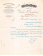 Facture.AM19455.Marseille.Pour Paris.1922.Vial Barbier.J Cros.Engrais Organiques.Illustré - 1900 – 1949
