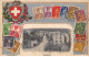 Suisse - N°79324 - BONCOURT - Timbres, Et Blason - Carte Gaufrée - Boncourt