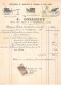 Facture.AM20975.Grenoble.1904.J Colliout.Construction Et Réparation De Voiture - 1900 – 1949