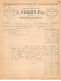Facture.AM20850.Belleville.1899.J Perrin Fils.Outils En Tous Genres.Tonnelier.Cave.Sabotier - 1800 – 1899