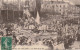 WA 12-(06) CARNAVAL DE NICE 1913 - LA REINE DE LA MER - CHAR , SPECTATEURS - 2 SCANS - Karneval