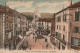 WA 14-(07) LA LOUVESC - LA PLACE - ANIMATION - HOTEL DES PELERINS - CARTE COLORISEE  - 2 SCANS - La Louvesc