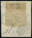 SUISSE - SBK 2W ZURICH 6 RAPPEN LIGNES HORIZONTALES - OBLITERE - SIGNE DIENA - CERTIFICAT SCHELLER - 1843-1852 Poste Federali E Cantonali