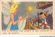 CAR-AAMP3-DISNEY-0211 - Pinocchio - La Fée Bleue Vient Pendant La N°uit Accomplir Le Voeu De Gepetto - N°2 - Disneyland