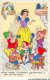 CAR-AAMP1-DISNEY-0061 - Blanche-Neige - Les Soirées S'ecoulaient Agreablement A Faire De La Musique - N°9 - Disneyland