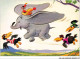 CAR-AAMP6-DISNEY-0563 - Dumbo - L'elephant Aux Grande Oreilles Et Ses Amis Les Corbeaux - Disneyland