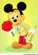 CAR-AAMP4-DISNEY-0403 - Mickey Apportant Un Bouquet De Roses - Disneyland