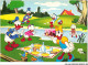 CAR-AAMP4-DISNEY-0386 - Donald Et Daisy Pique-niquent - N°9 - Disneyland