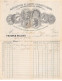 Facture.AM20637.Nimes.1871.Prosper Pallier.Lacets.Cordons & Padoux.Tresse Française Alpaga.Cordon.Lacet.Ressort - 1800 – 1899