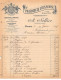 Facture.AM20693.Vienne.1897.A Sollier.Pharmacie Viennoise.Laboratoire D'analyses.Oxygène.Orthopédie.Bandage.Plastron - 1800 – 1899