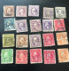 US 35+ Lot Used Old Stamps Perfin With Few Stamps Faults See Scan - Perforados
