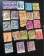 US 35+ Lot Used Old Stamps Perfin With Few Stamps Faults See Scan - Perforados