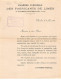 Facture.AM24190.Chambon Cheuverolles.1906.Chambre Syndicale Des Fabricants De Limes - 1900 – 1949