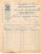 Facture.AM24173.Dijon.1899.Société Industrielle De La Côte D'Or.Limes Et Aciers.Meules - 1900 – 1949