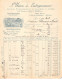 Facture.AM24550.Lyon.1911.Union Des Entrepreneurs.Chaux Hydroliques - 1900 – 1949