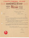Facture.AM24135.Toulouse.1955.Cassanelli.Cartoucherie Tunet.Dabadie-Perrin.Armes - 1900 – 1949