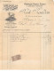 Facture.AM24130.Saint Etienne.1909.Roch Randon.Coffres Forts Fichet.A La Flotte De France.Quincaillerie - 1900 – 1949