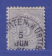 Württemberg 1881/82 Wertziffer 5 Pfennig Mi.-Nr. 45b Gestempelt - Oblitérés
