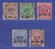 Deutsch-Ostafrika 1893  Mi.-Nr. 1-5 Satz Kpl. Gestempelt - Africa Orientale Tedesca