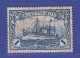 Dt. Kolonien Kiautschou 1908  1 Dollar  Mi.-Nr. 35 IA O TSINGTAU - Kiautschou