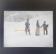 Chamonix Vers 1910 * Un Couple Et Leur Guide Sur La Mer De Glace * Plaque Verre - Glass Slides