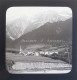 Chamonix Vers 1910 * Les Houches Vu De La Gare * Plaque Verre - Glasdias