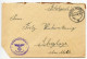 Germany 1940 WWII Feldpost Cover; Minden, Reserve-Lazarett (Hospital) To Schiplage über Melle - Feldpost 2e Guerre Mondiale