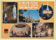 LOURDES – Multivues / Blason (animée) (voir Scan Recto/verso) - Holy Places