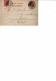 Delcampe - ¨REICHSPOST  ENTIER POSTAL KARTENBRIEF  TIMBRE  TYPE N° 47+ Timbre N° 47 - Omslagen