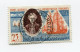 T. A.A. F. N°18 O CHEVALER YVES-JOSEPH DE KERGUELEN ( 1734-1797 ) - Used Stamps