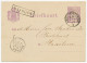 Trein Haltestempel Naarden 1880 - Storia Postale