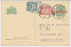 Briefkaart G. 115 A / Bijfrankering Locaal Te Amsterdam 1921 - Postwaardestukken