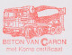 Meter Cut Netherlands 1991 Concrete Truck - Autres & Non Classés