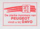 Meter Cut Netherlands 1980 Car - Peugeot - Lion - Voitures
