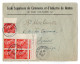 TB 4803 - 1942 - LSC - Bloc De 4 Type MERCURE Sur Lettre Ecole De Commerce à NANTES Pour M. HORLAVILLE à PAMIERS - 1921-1960: Modern Period