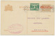 Briefkaart G. 108 I A-krt / Bijfrankering Utrecht - Meppel 1925 - Postwaardestukken