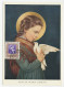 Maximum Card Vatican 1953 Sancta Maria Goretti - Pigeon - Other & Unclassified