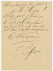 Naamstempel Middenbeemster 1877 - Cartas & Documentos