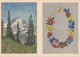 Telegram Germany 1941 - Schmuckblatt Telegramme Mountains - Alpine Meadow - Flowers - Edelweiss - Other & Unclassified