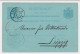 Briefkaart G. 29 Particulier Bedrukt Leiden - Duitsland 1897 - Postwaardestukken
