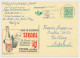 Publibel - Postal Stationery Belgium 1972 Windmill - Mineral Water - Moulins