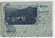 39045806 - Fischbachau. Totalansicht Zeichnung Mit 2 Rehen Gelaufen Am 01. Juli 1906 Leicht Stockfleckig, Sonst Gut Erh - Bad Wiessee
