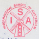 Meter Cover Netherlands 1987 Windmill - International School Of Amsterdam - Moulins