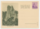 Postal Stationery Liechtenstein 1940 Mountain - Three Sister Towers - Andere & Zonder Classificatie