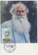 Maximum Card France 1978 Leo Tolstoy - Writer - Schrijvers