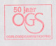Meter Cover Netherlands 1996 50 Years OGS - Netherlands War Graves Foundation - WO2